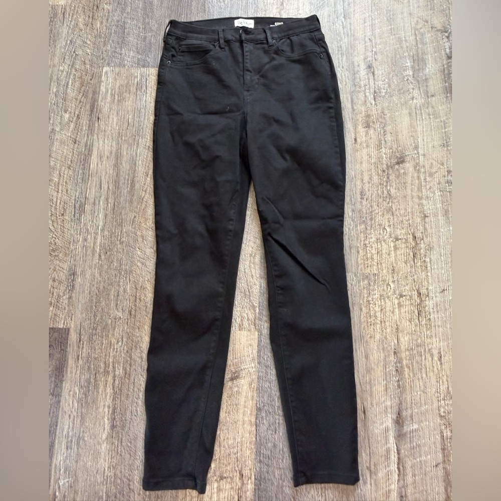 Nicole Miller Women's Classic Black Skinny Jeans